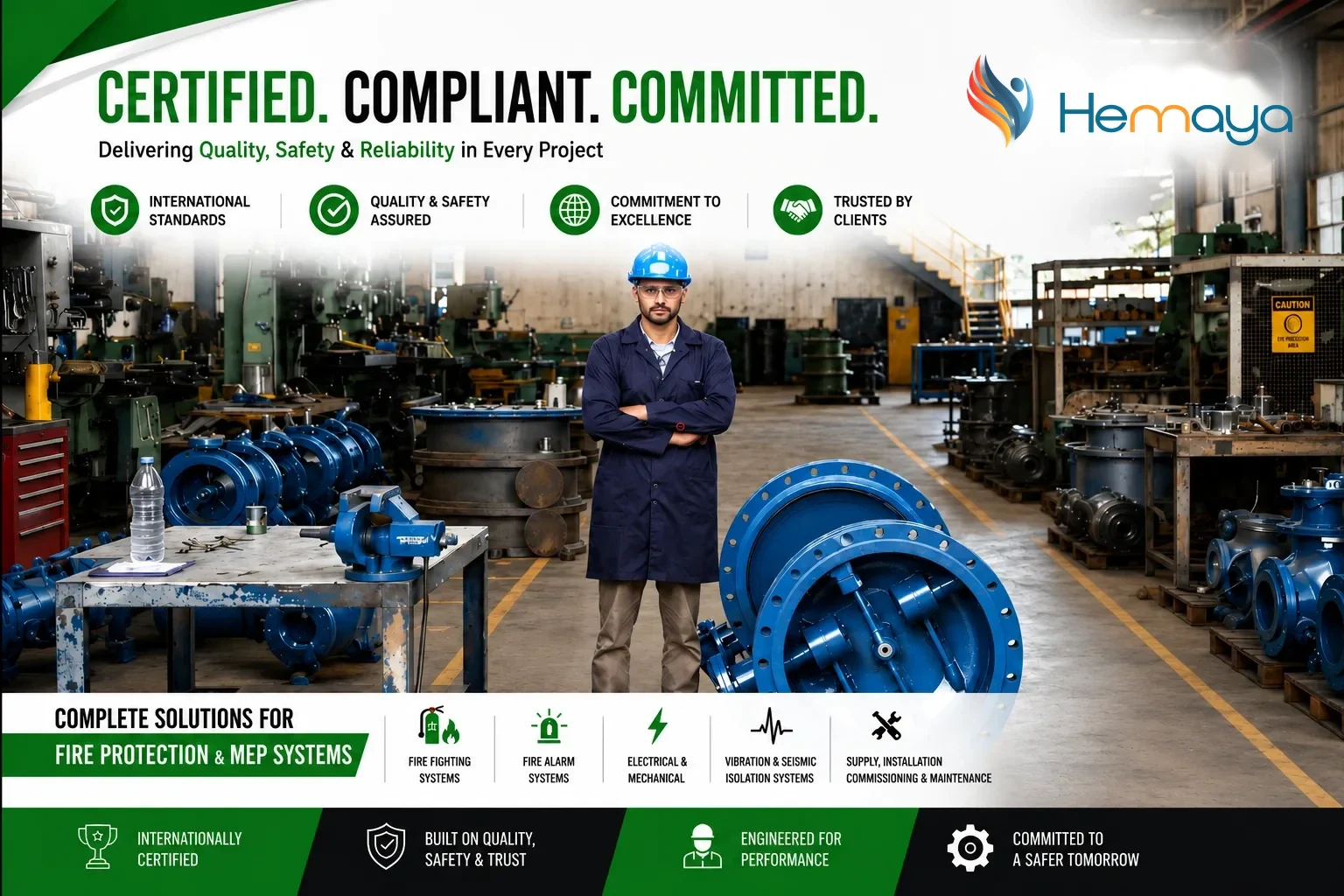 Hemaya — certification poster.